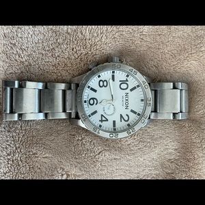 Nixon Chrono Stainless Steel Dive Watch